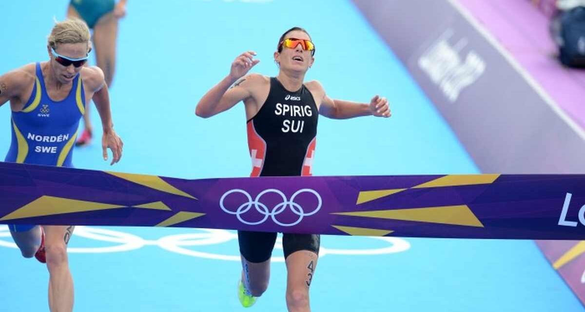 La zampata finale di Nicola Spirig alle Olimpiadi di Londra 2012: oro in volata davanti a Lisa Norden!
