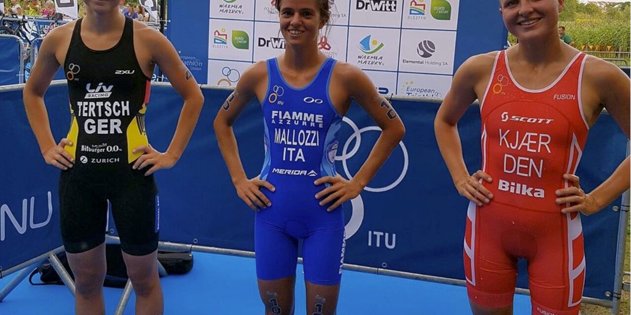 Beatrice Mallozzi vince nel triathlon di Coppa Europa in Polonia!