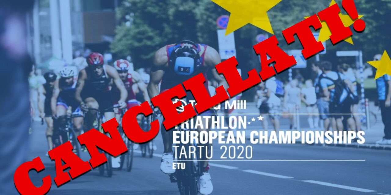 Renato Bertrandi annuncia l’annullamento degli Europei di Triathlon di Tartu
