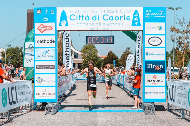Triathlon Sprint Caorle a Spimi e Ragazzo, video e classifiche