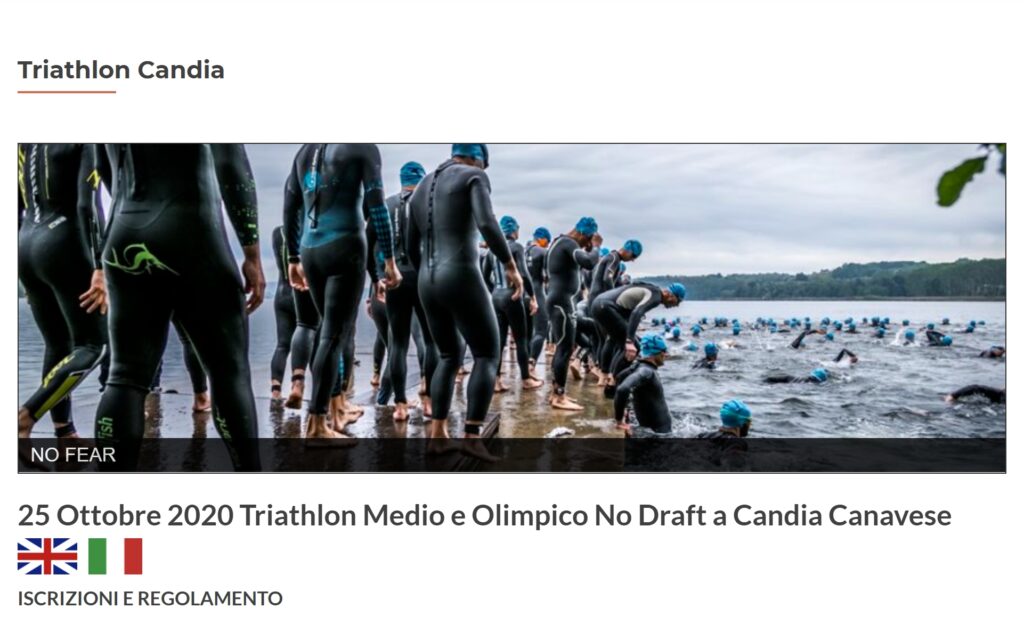 Triathlon Candia 25 ottobre 2020