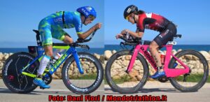 Giulio Molinari e Marta Bernardi, tricolori di triathlon medio 2020 (Foto: Dani Fiori)