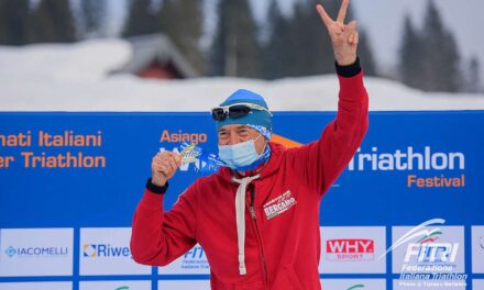 Gherardo Mercati a 82 anni è oro AG al Mondiale winter triathlon di Andorra