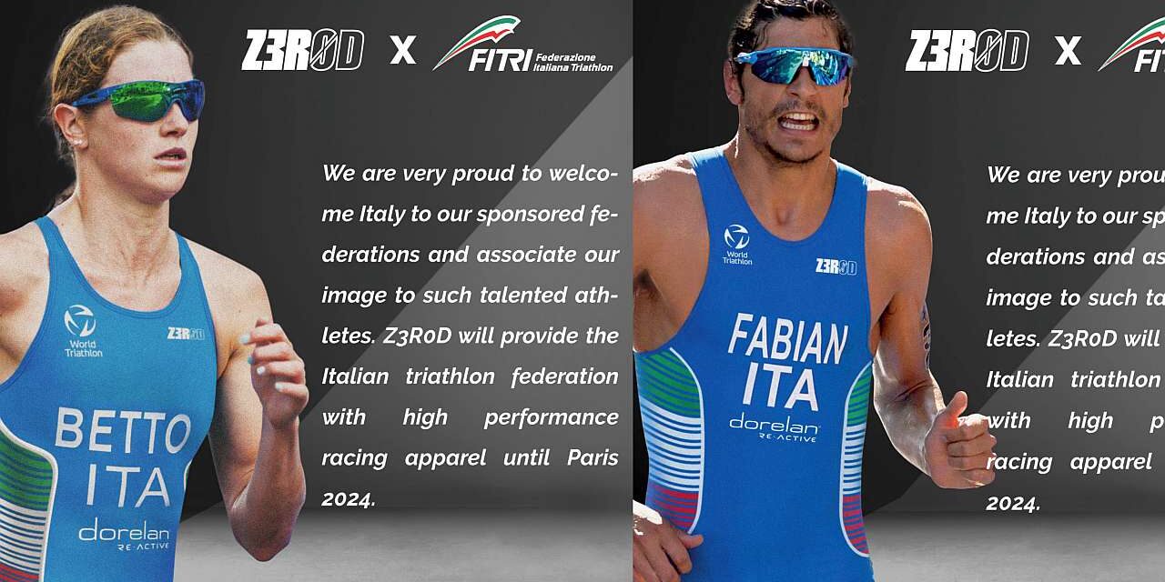 L’azienda francese Z3R0D nuovo sponsor della Federazione Italiana Triathlon