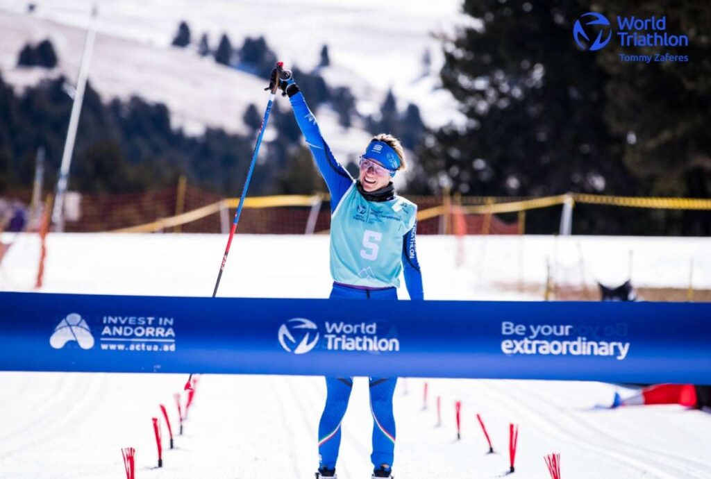 L'azzurra Sandra Mairhofer trionfa ai Mondiali di Winter Triathlon 2021 di Andorra!