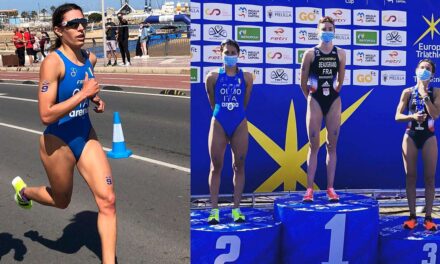Angelica Olmo seconda nella Coppa Europa triathlon di Melilla! Leo Bergere trionfa tra gli uomini