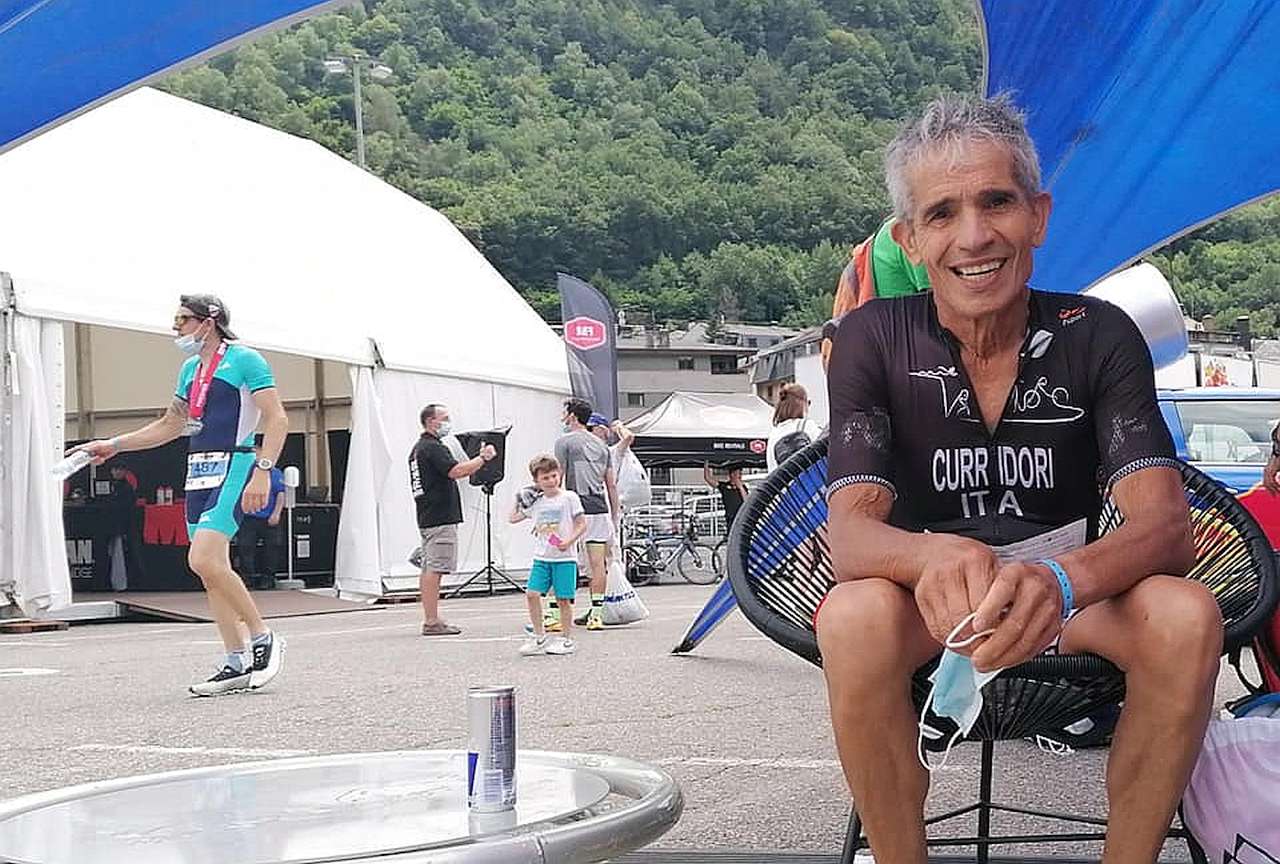 Valerio Curridori vince la categoria all'Ironman 70.3 Andorra del 4 luglio 2021 e conquista la slot iridata