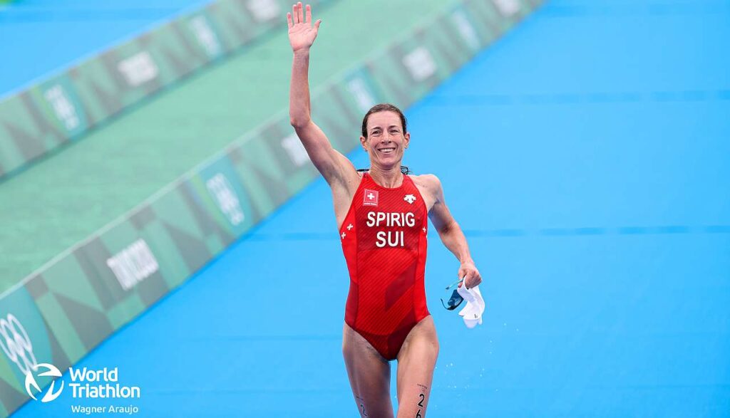 Nicola Spirig è sesta al traguardo delle sue quinte Olimpiadi, Tokyo 2020!