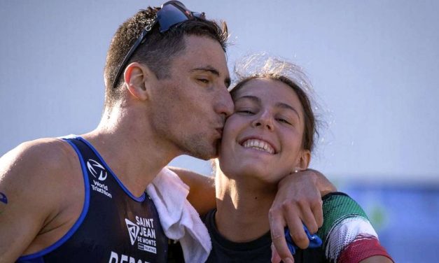 Angelica Olmo terza alla finale del Grand Prix Triathlon France