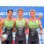Il podio maschile del Grand Prix Triathlon Mondello 2021: vince Matthew Hauser