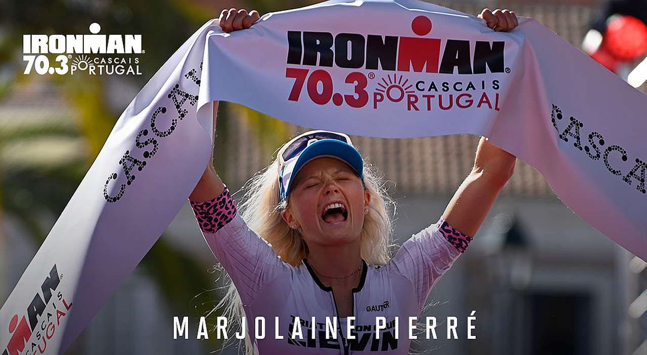 Marjolaine Pierré vince l'Ironman 70.3 Cascais 2021 in Portogallo