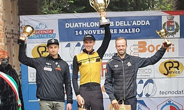 Marcello Ugazio torna e vince al Duathlon Cross dell’Adda
