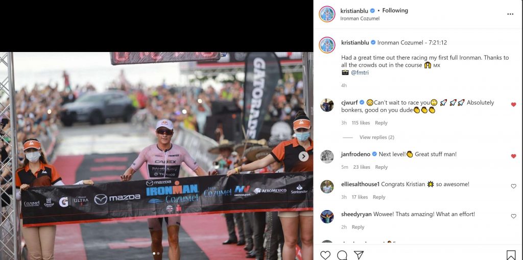 Il commento di Jan Frodeno dopo la strepitosa vittoria in 7:21:12 di Kristian Blummenfelt all'Ironman Cozumel 2021