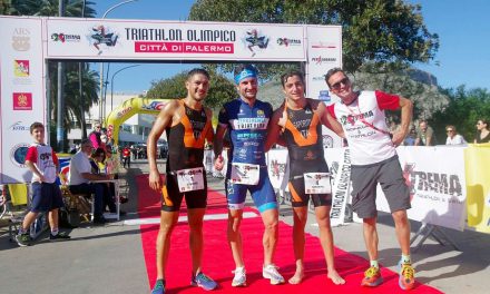 Cristina Ventura e Marco Corti vincono il Triathlon Olimpico Città di Palermo