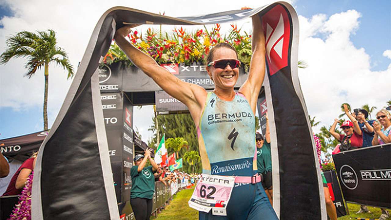 Flora Duffy vince l'edizione 2019 dell'XTERRA World Championship a Maui, quinto titolo iridato per lei (Foto: XTERRA Media)