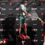 Ironman 70.3 Indian Wells: Vincent Luis investito in bici, si rialza e chiude 2° dietro Lionel Sanders