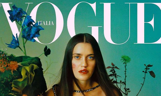 La nostra splendida Veronica Yoko Plebani in copertina di Vogue Italia