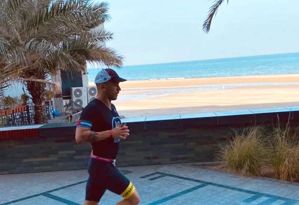 Alessio Rispoli chiude l'Ironman 70.3 Oman 2022 al 2° posto assoluto, 1° M30