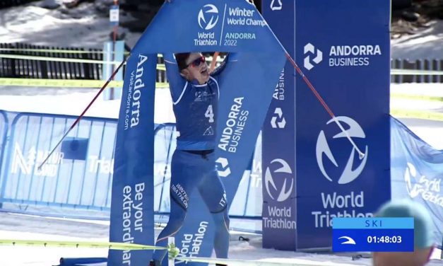 Mondiali Winter Triathlon Andorra: Franco Pesavento campione del mondo! Sandra Mairhofer d’argento. E ancora Tanara oro U23 e Giuliano argento Junior.