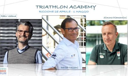 Triathlon Academy Riccione con Davide Cassani, Fabio Vedana e Simone Diamantini