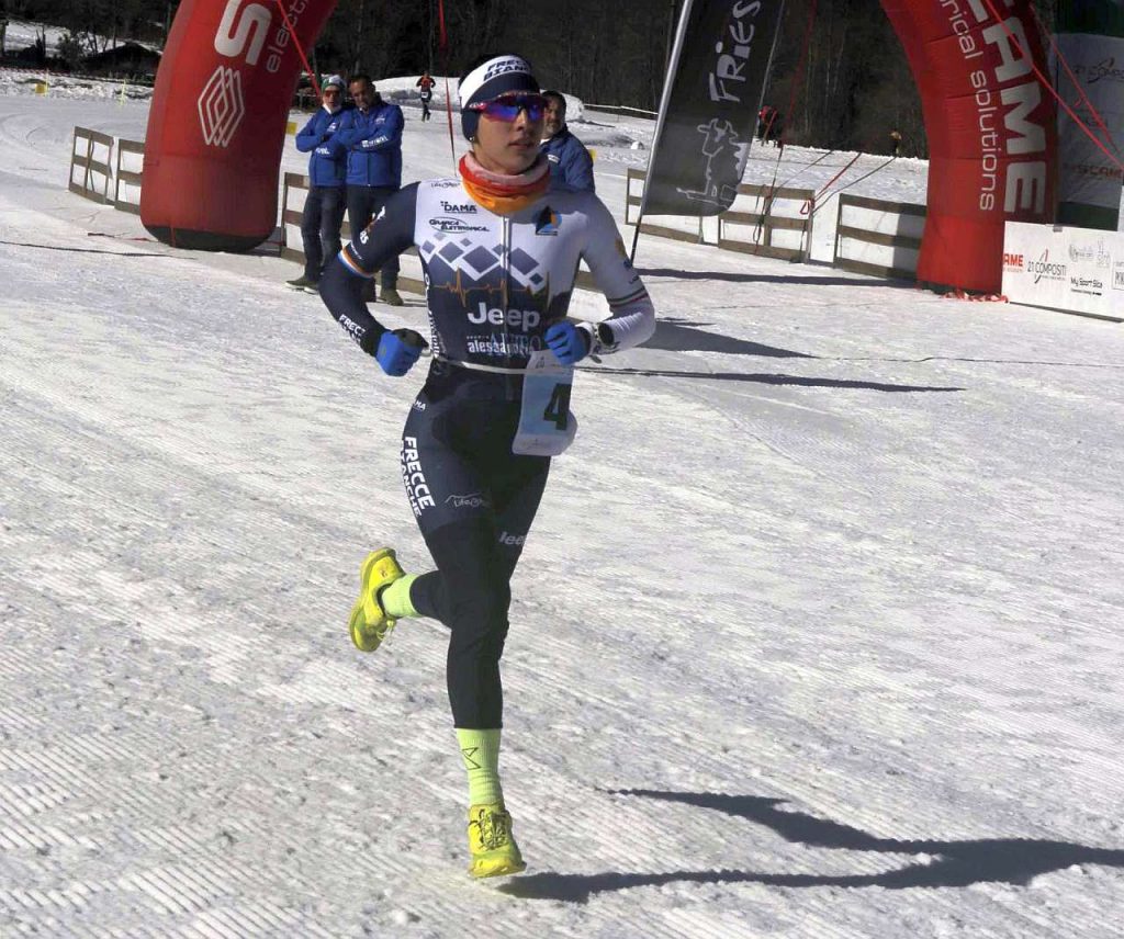 Marta Menditto vince il Winter Triathlon Valbondione 2022