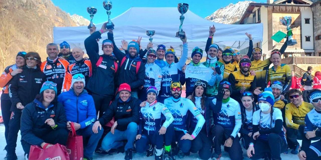 Al Winter Triathlon Valbondione successi per Giuseppe Lamastra e Marta Menditto, GranBike Team vince il circuito