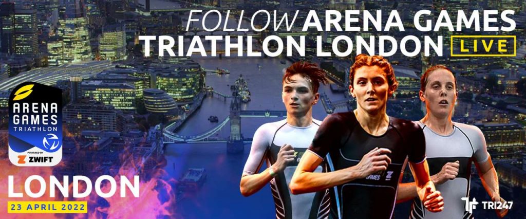 Arena Games Triathlon London 23 aprile 2022