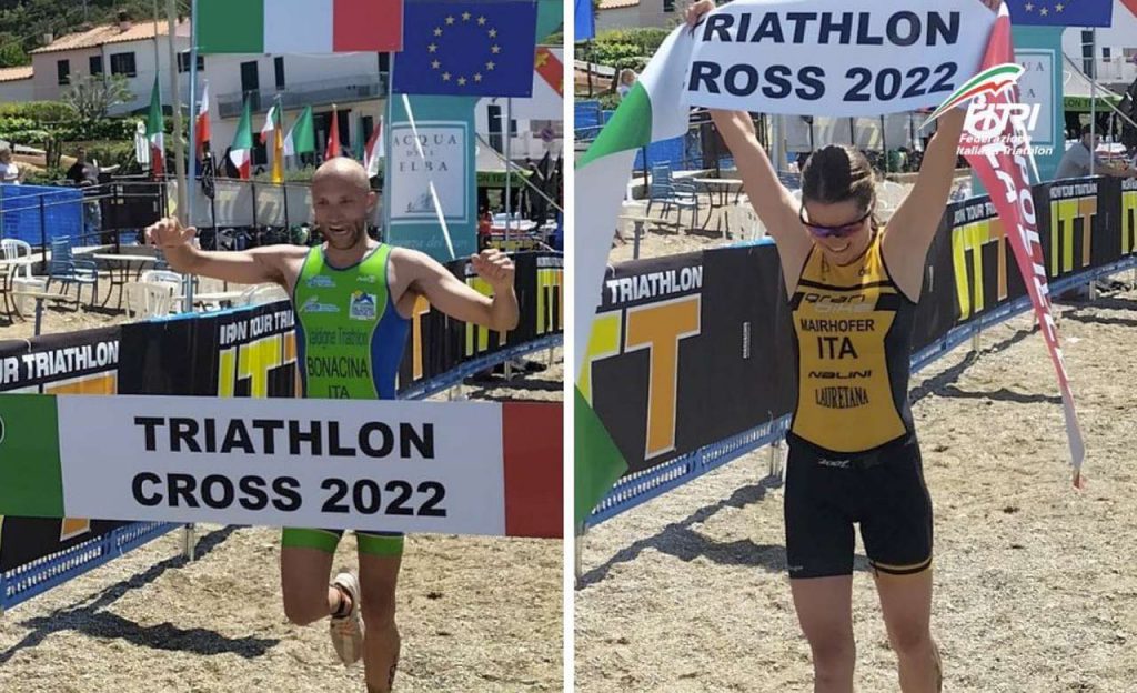 Campionati Italiani Cross Triathlon 2022 di Pareti, Capoliveri, Isola d'Elba: titoli Assoluti per Sandra Mairhofer e Michele Bonacina