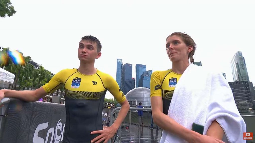 Alex Yee e Beth Potter a Singapore si sono laureati campioni del mondo Arena Games Triathlon 2022