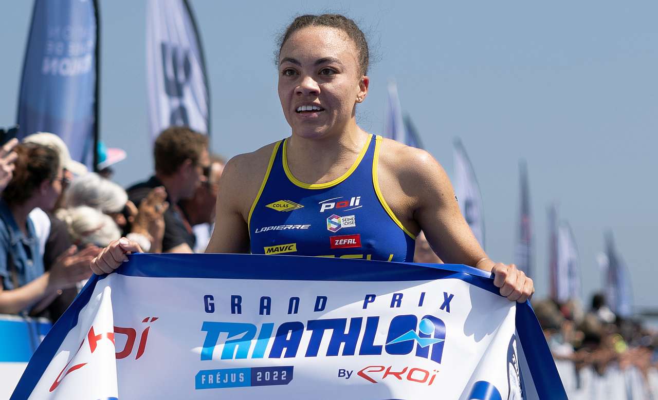 Grand Prix Triathlon France Frejus, vince Sandra Dodet (Foto: FBoukla-Activ'Images)