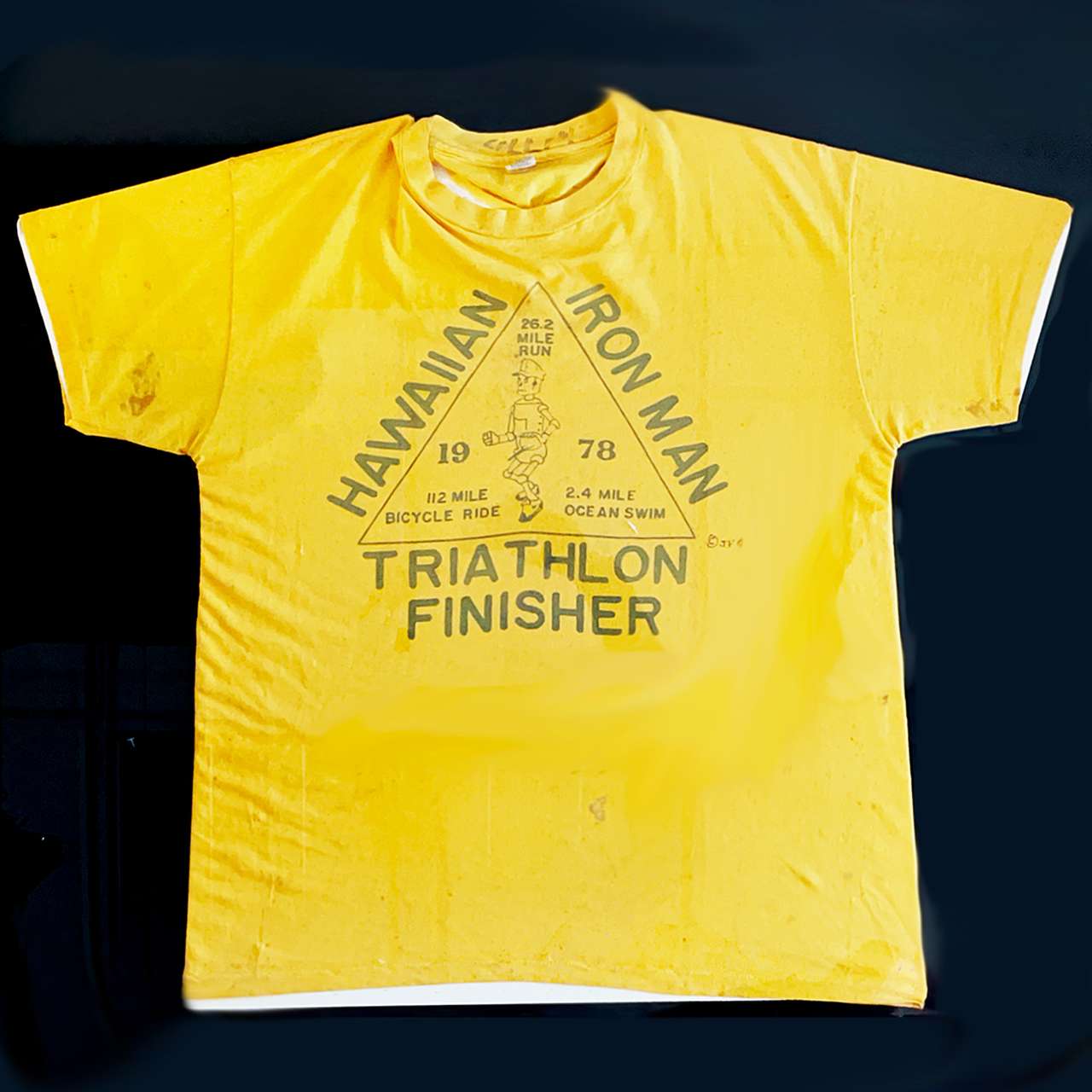 Hawaii Ironman Triathlon Finisher T-Shirt 1978