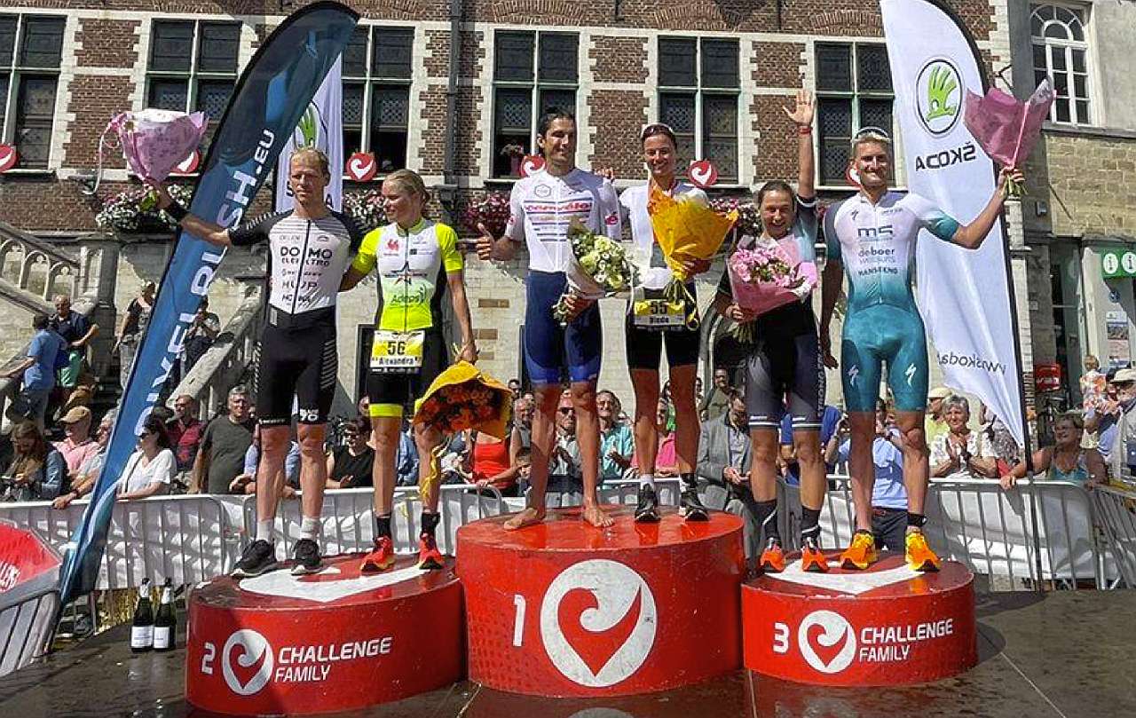 Challenge Geraardsbergen 2022, il podio: vincono Diede Diederiks e Antony Costes