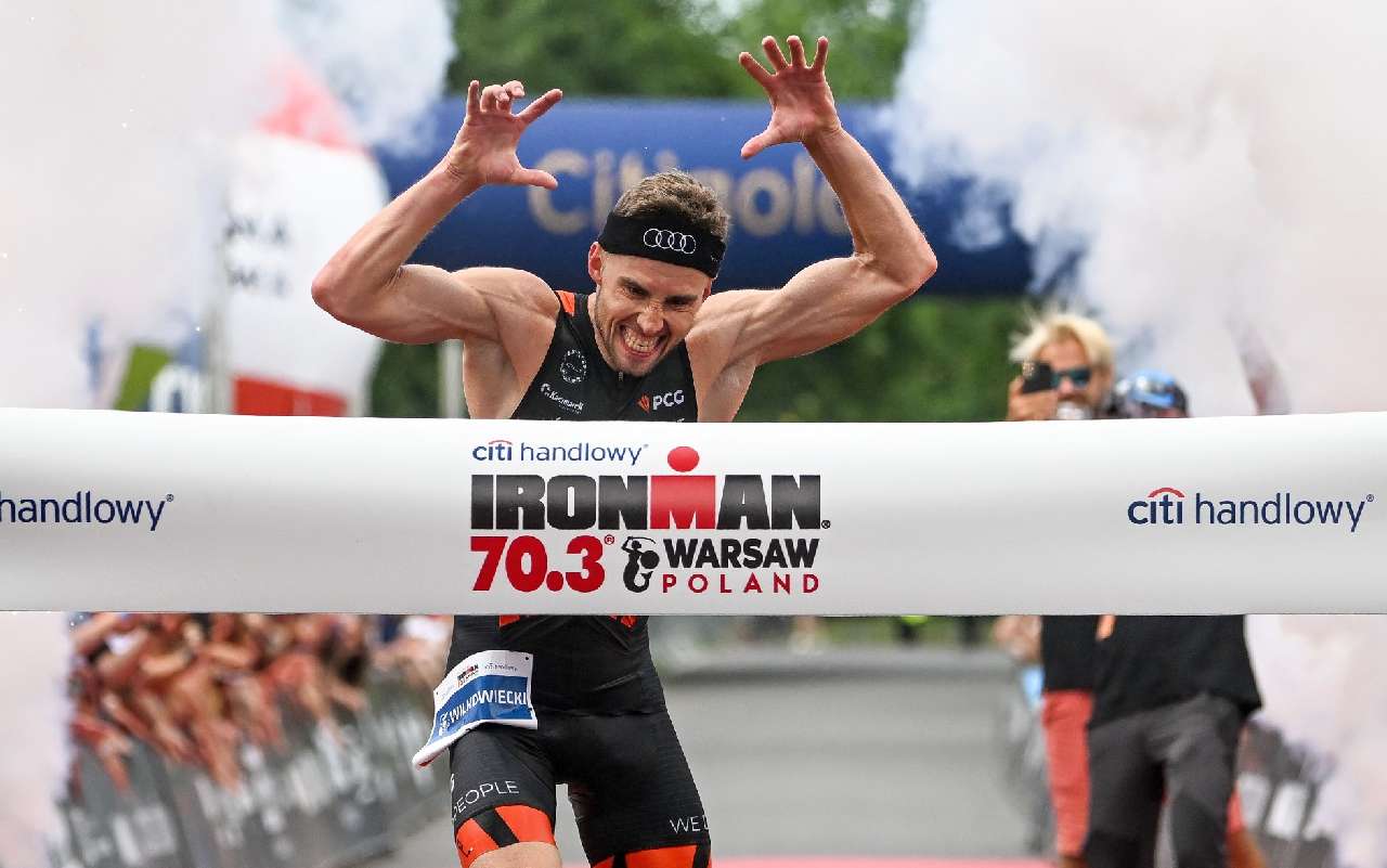 Ironman 70.3 Warsaw 2022: vince Robert Wilkowiecki