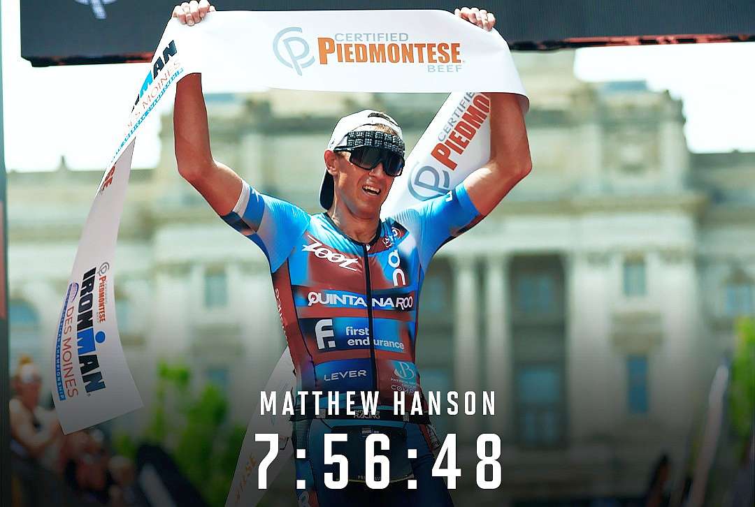 Ironman Des Moines North American Championship 2022: vince Matthew Hanson