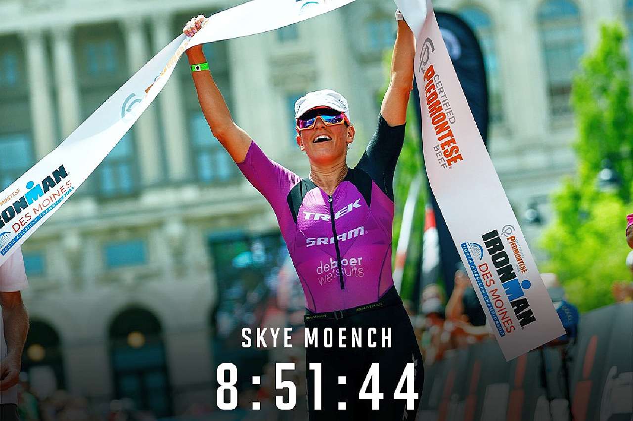 Ironman Des Moines North American Championship 2022: vince Skye Moench