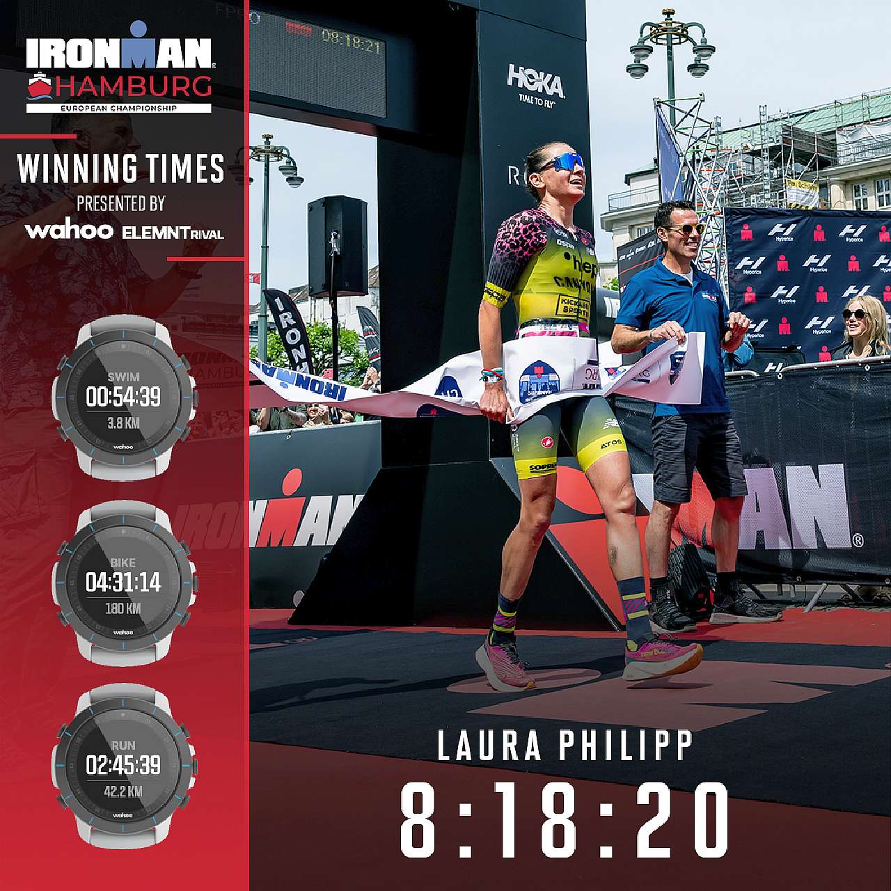 Laura Philipp vince l'Ironman Hamburg 2022, valido come European Championship per le PRO