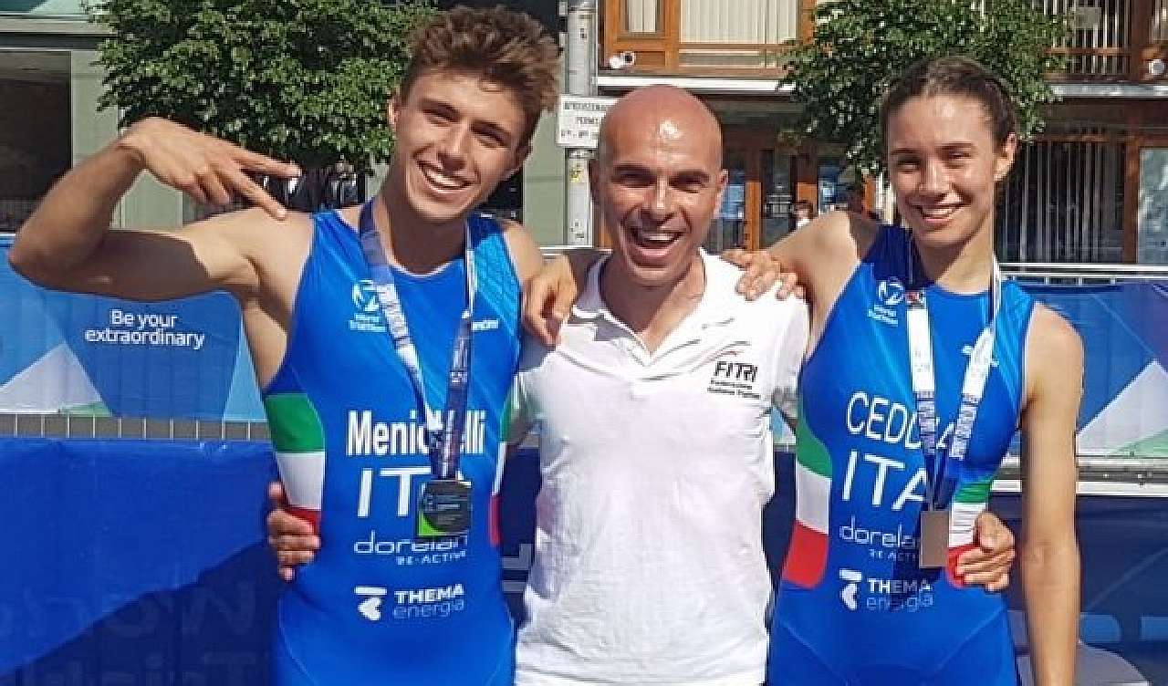Mondiali Duathlon 2x2 Junior TarguMures 2022: vince l'Italia con Laura Ceddia e Davide Menichelli