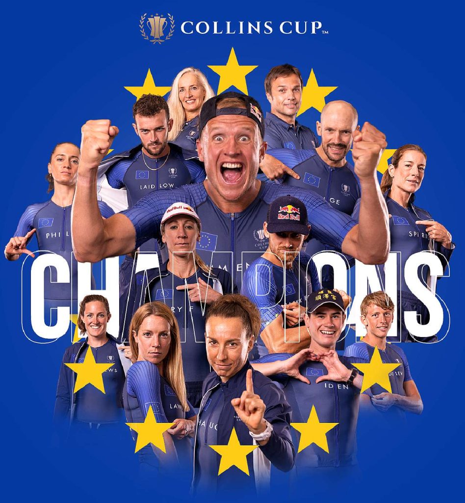 Il Team Europe vince il 20 agosto 2022 la seconda edizione di The Collins Cup