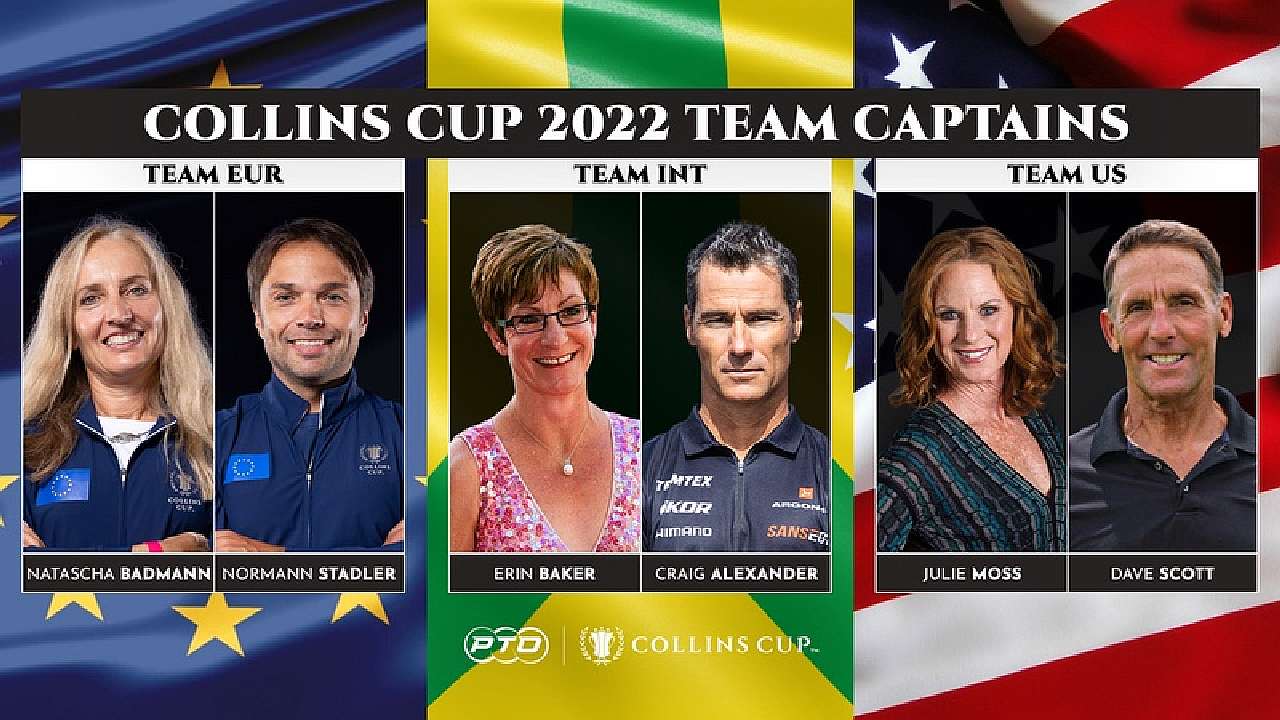 The Collins Cup 2022: i capitani