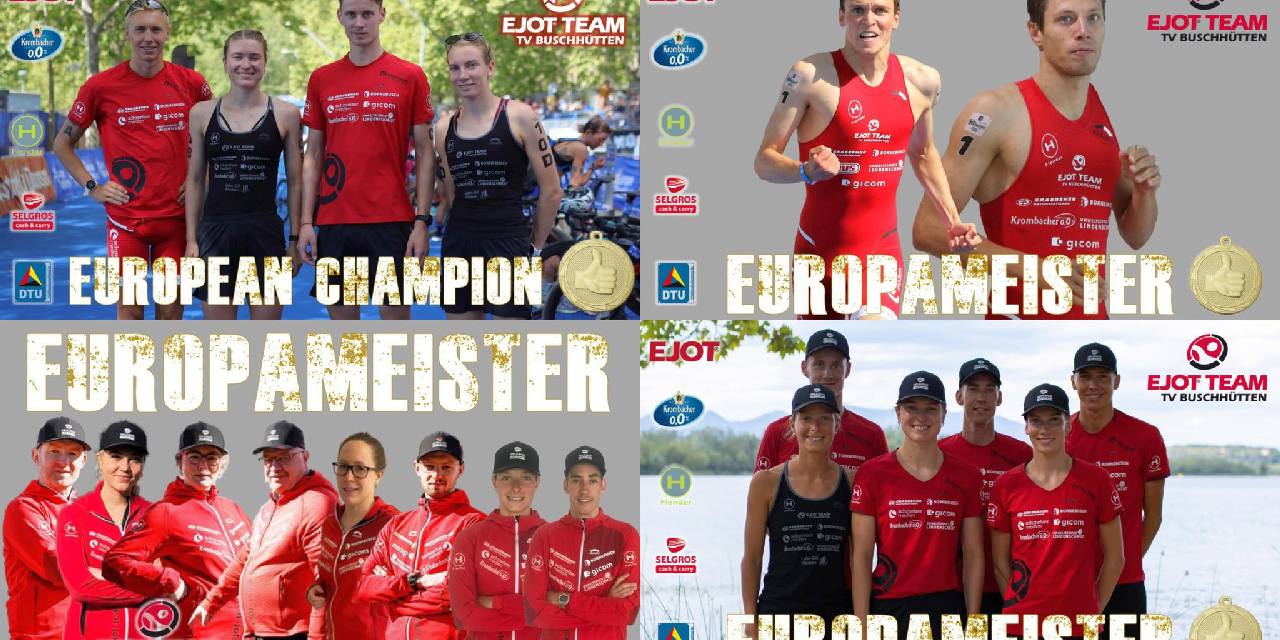 I tedeschi dell’EJOT Team TV Buschhuetten vincono l’Europe Triathlon Mixed Relay Club Championships di Banyoles