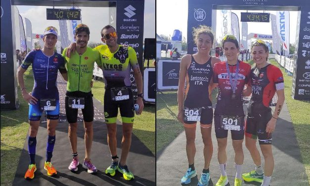 A Borgo Egnazia, Marta Bernardi e Alessandro Fabian campioni italiani di triathlon medio! Classifica completa