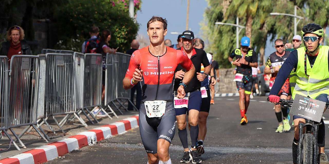 Gregory Barnaby splendido terzo in 7:47:02 all'Ironman Israel 2022!