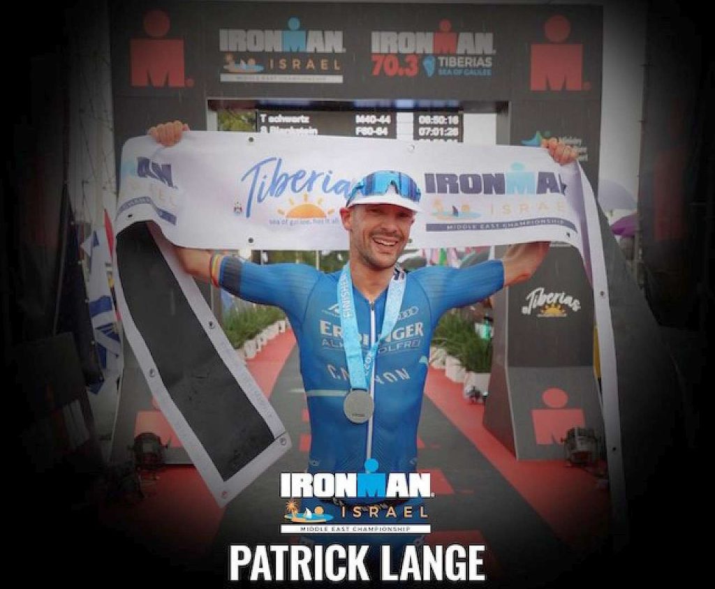 Patrick Lange vince l'Ironman Israel 2022
