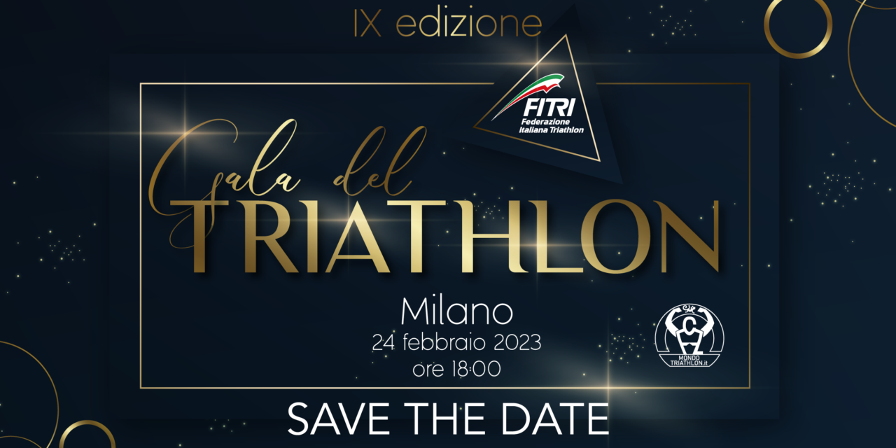 IX Gala del Triathlon, Milano, 24 febbraio 2023!
