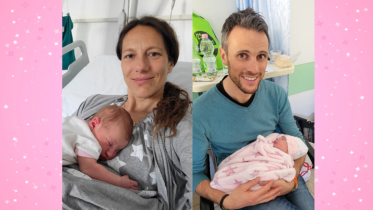 Il 12 marzo 2022 è nata Alizée, primogenita di Charlotte Bonin e Matteo Chatrian