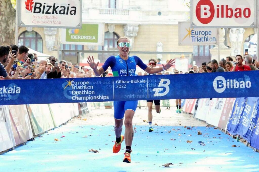 Giorgia Priarone trionfa a Bilbao nei Campionati Europei di Duathlon Sprint 2022
