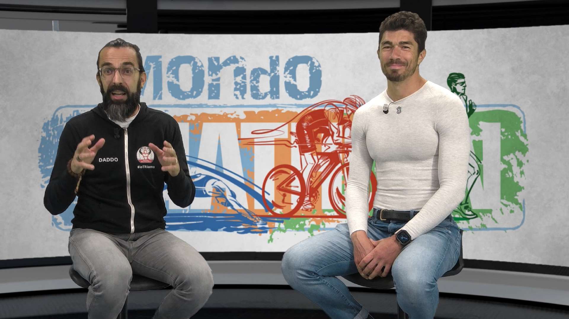 Mondo Triathlon Bike Channel, puntata 13: Dario Daddo Nardone intervista Daniele Vecchioni