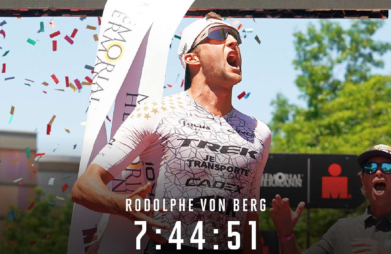Rudy Von Berg vince l'Ironman Texas 2023