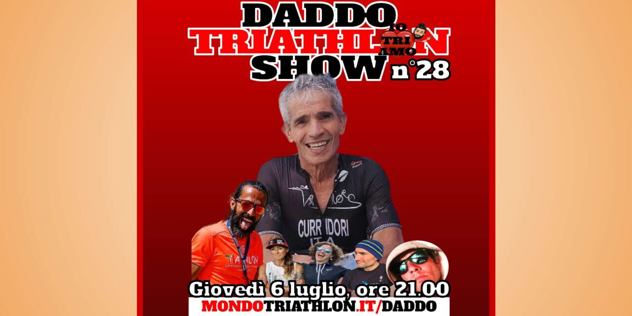 Daddo Triathlon Show puntata 28 – Ospite Valerio Curridori