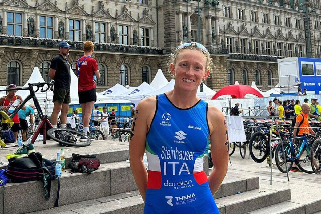 Verena Steinhauser è 13^ ai Mondiali di triathlon super sprint 2023 ad Amburgo